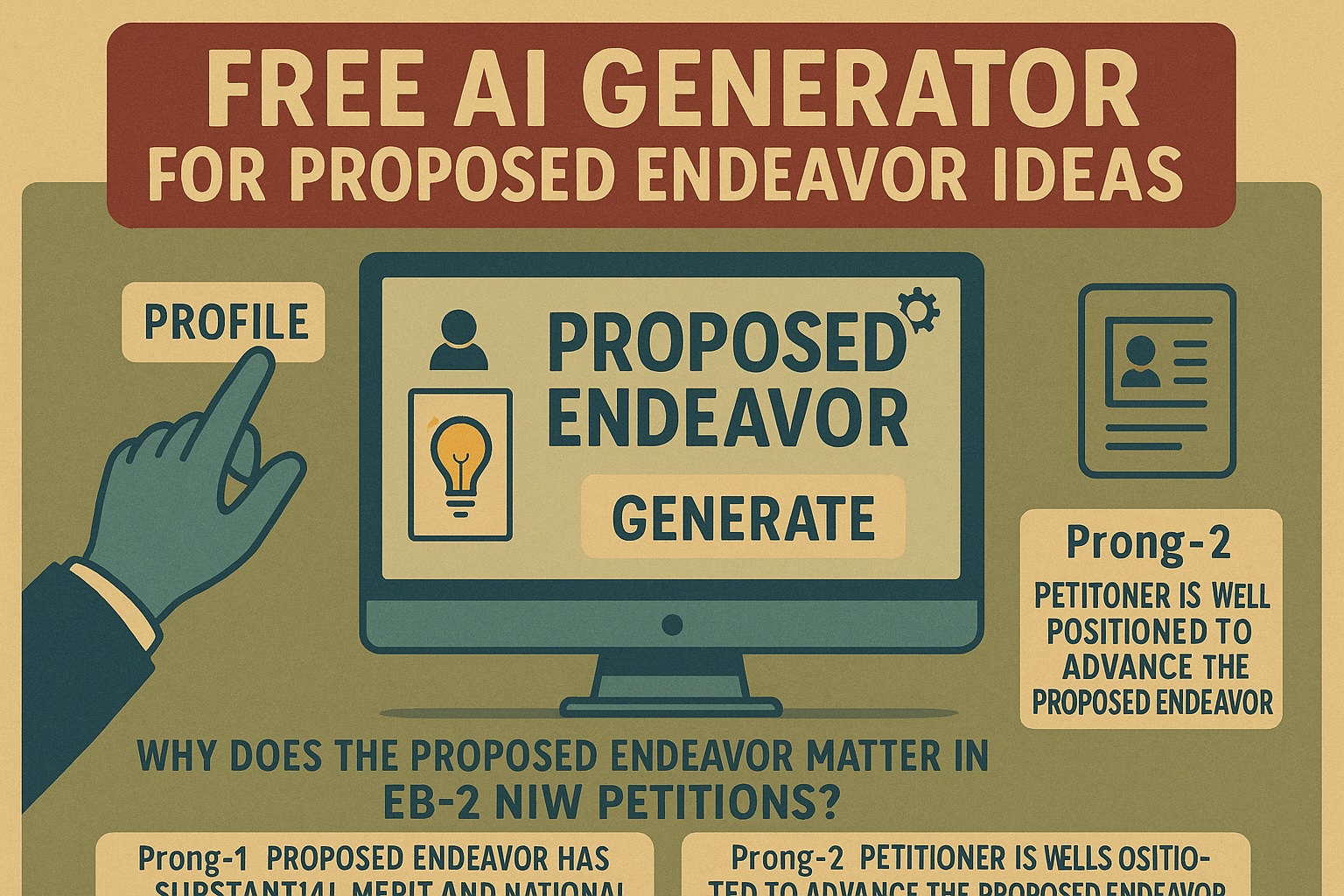 Proposed endeavor generator